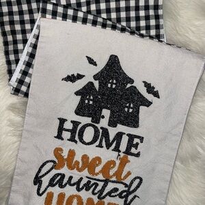 Halloween Home Sweet Haunted Table runner